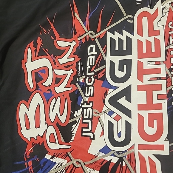 Vintage Cage Fighter BJ Penn Just Scrap size Large - Picture 8 of 8